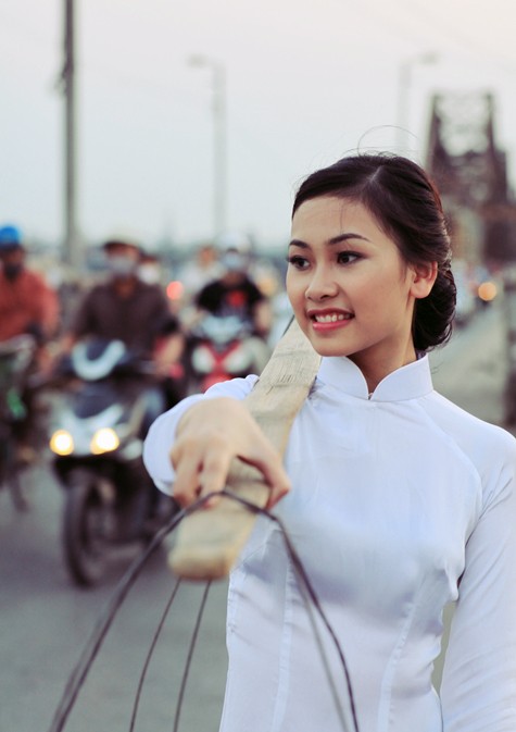 Nguyễn Ngọc Hà là một mỹ nữ Trường ĐH Hòa Bình